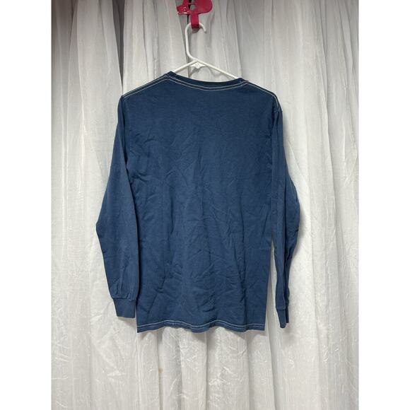 Bucees T Shirt Adult Small Blue Long Sleeve Its The Beaver Nuggets For Me - Picture 4 of 6